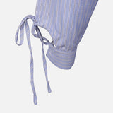 Women Striped Oversize Shirt