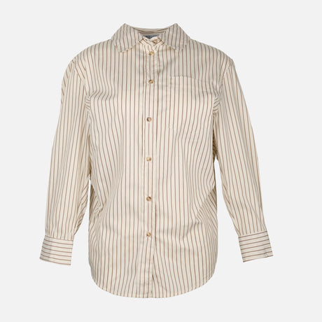Women Striped Oversize Shirt
