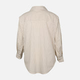 Women Striped Oversize Shirt