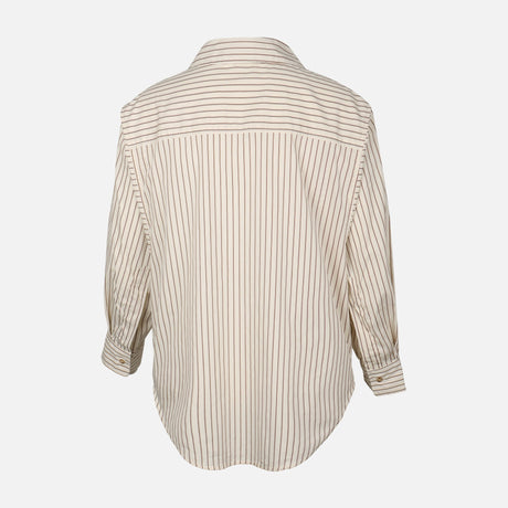 Women Striped Oversize Shirt
