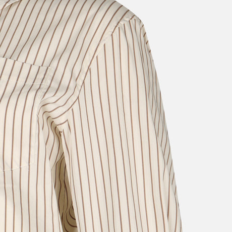 Women Striped Oversize Shirt
