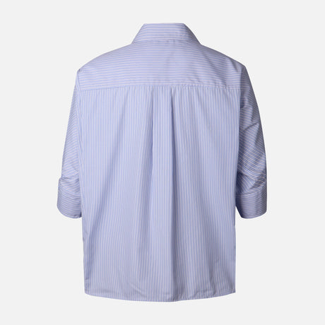 Women Striped Oversize Shirt