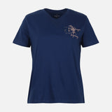 Women Loose Fit Graphic Tee