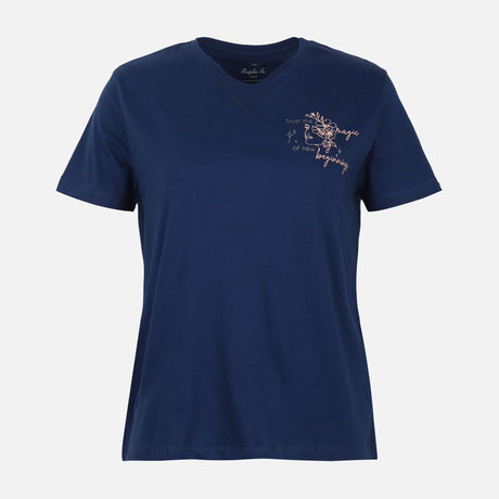 Women Loose Fit Graphic Tee