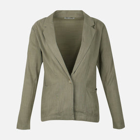 Women Cotton Flex Blazer