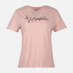 Women Loose Fit Graphic Tee