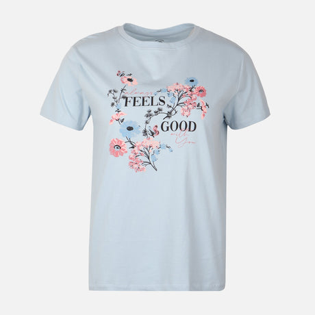 Women Loose Fit Graphic Tee