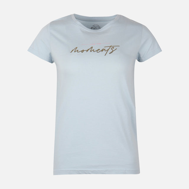 Women Regular Fit Graphic Tee