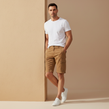 Men Chino Cargo Short