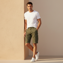 Men Chino Cargo Short