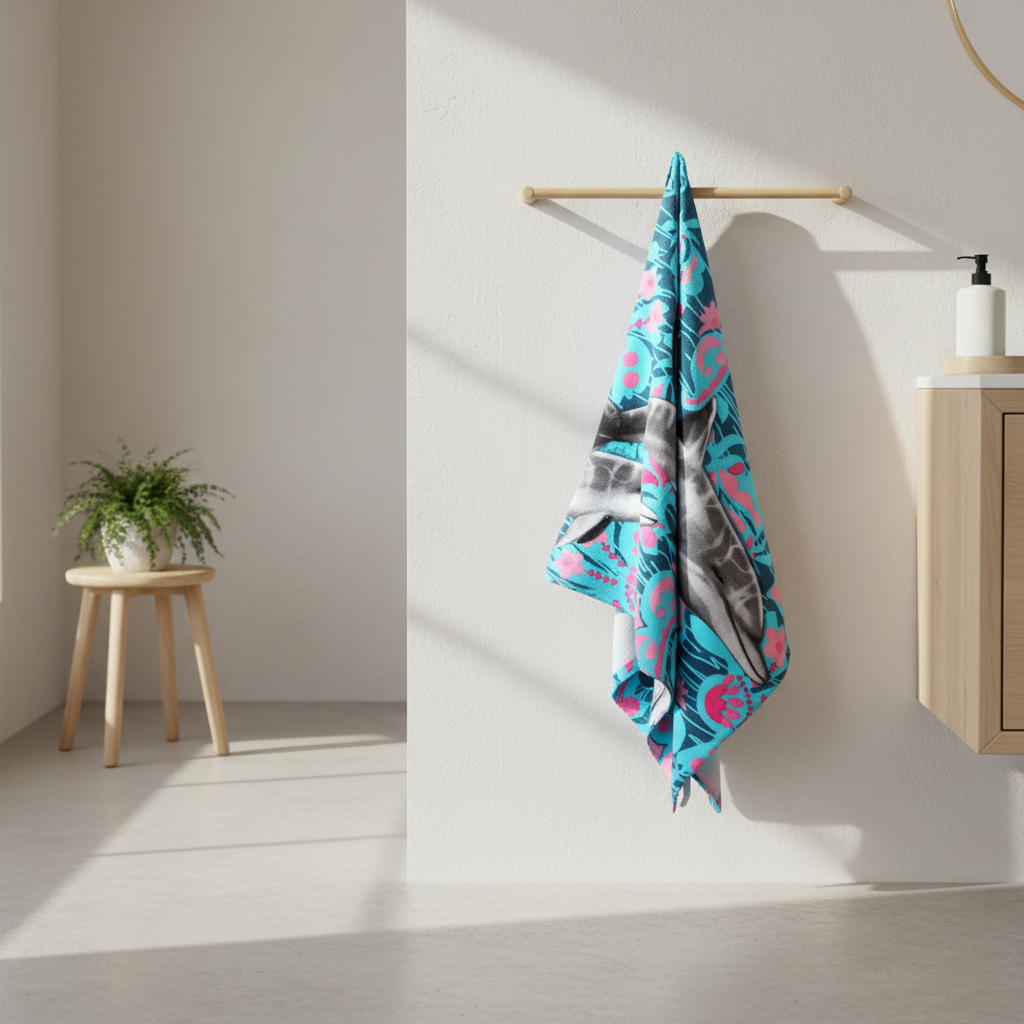 Printed Cotton Towel