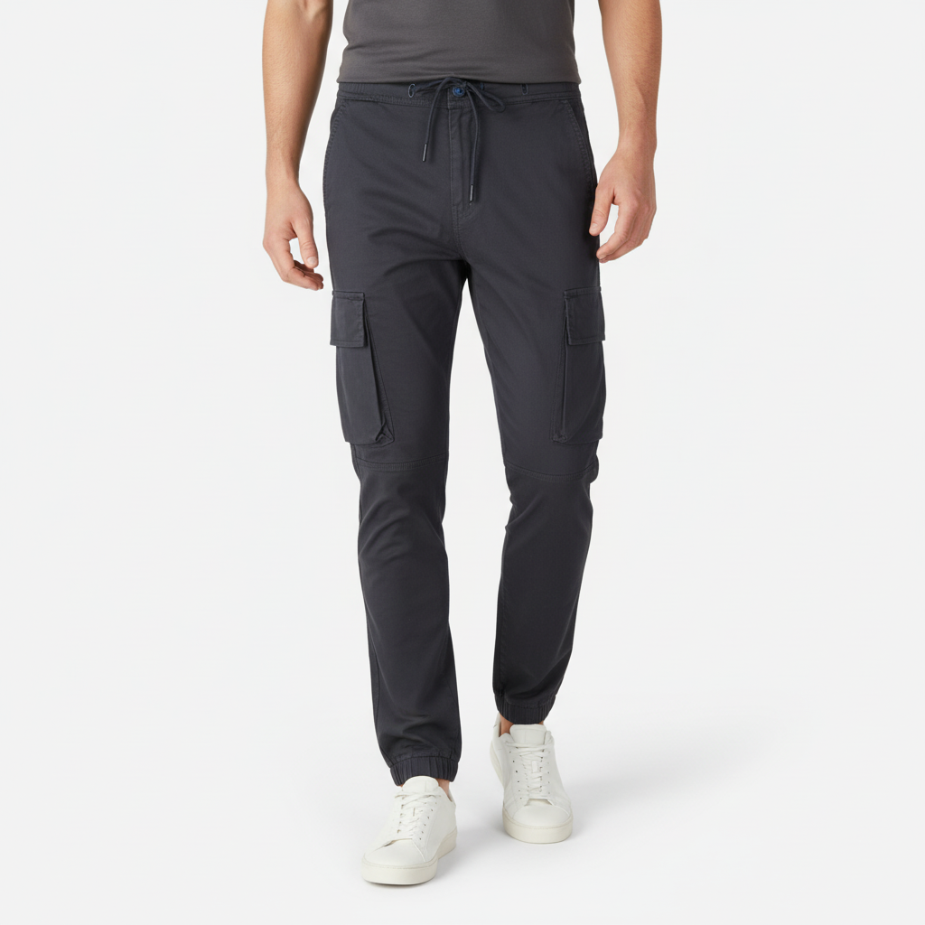 Men Chino Cargo Jogger
