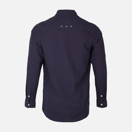 Men Woven Long Sleeve Plain Shirt
