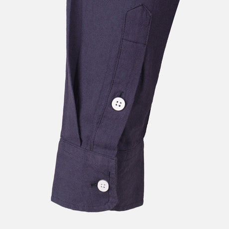 Men Woven Long Sleeve Plain Shirt