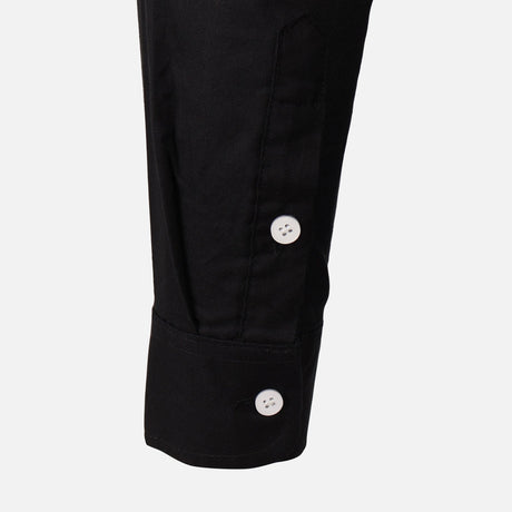 Men Plain Oxford Long Sleeve Shirt
