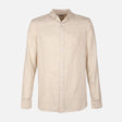 Men Woven Long Sleeve Plain Shirt
