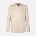 Men Woven Long Sleeve Plain Shirt