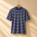 Women Loose Fit Striped T-Shirt