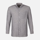 Men Woven Plain Short Sleeve Shirt 
