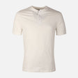Men Basic Slub Short Sleeve Henley T-Shirt