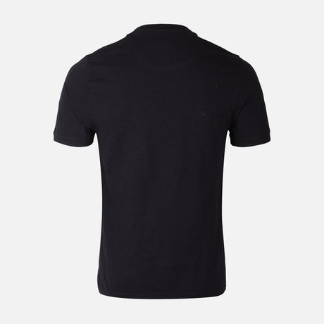 Men Basic Slub Short Sleeve Henley T-Shirt