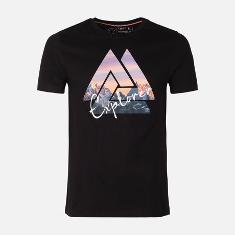 Men Bsc Graphic T-Shirt R-Neck Short Sleeve