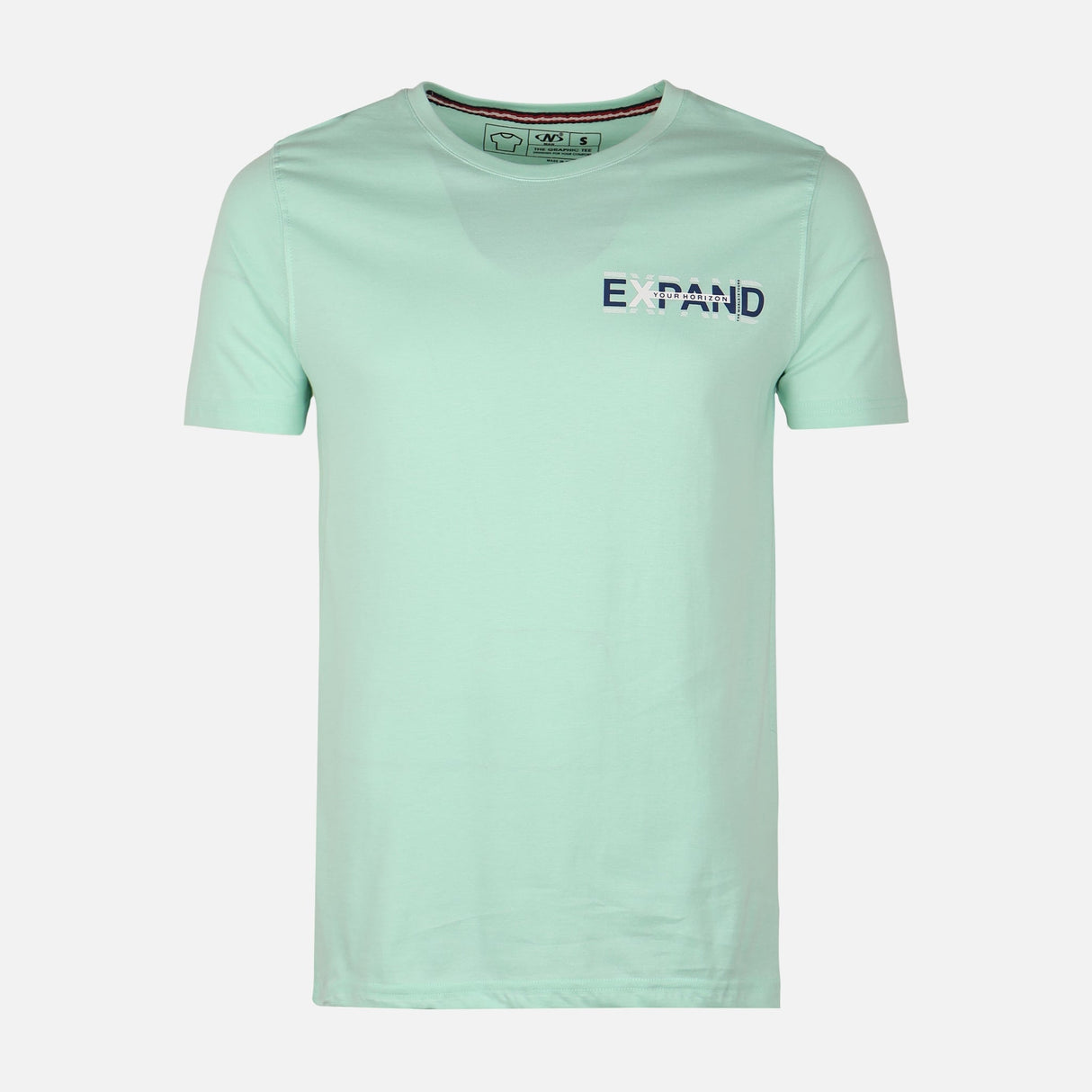 Men Bsc Graphic T-Shirt R-Neck Short Sleeve