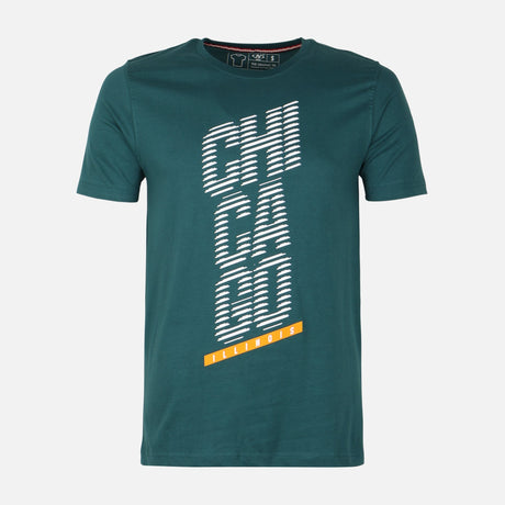 Men Bsc Graphic T-Shirt R-Neck Short Sleeve