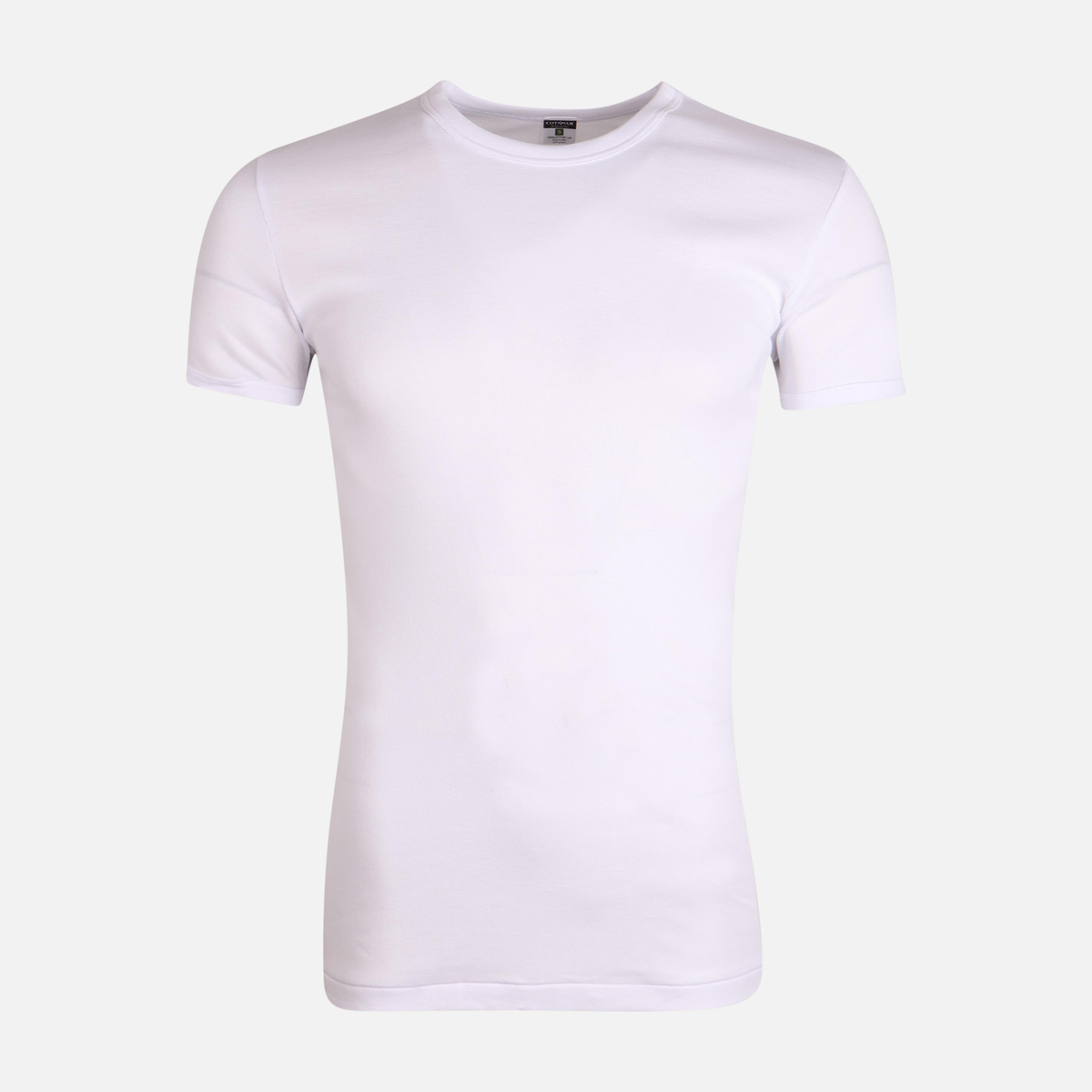 Men Round Neck Short Sleeve Undershirt