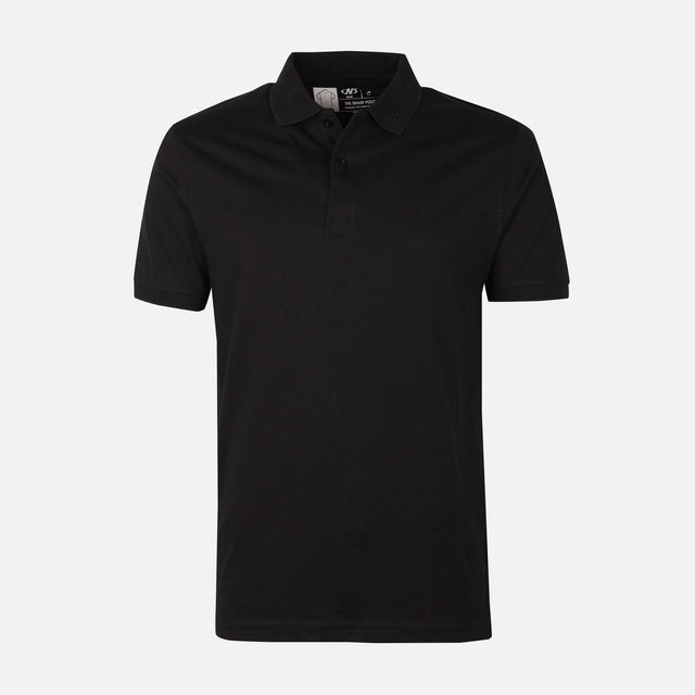 Men Basic Short Sleeve Jersey Polo