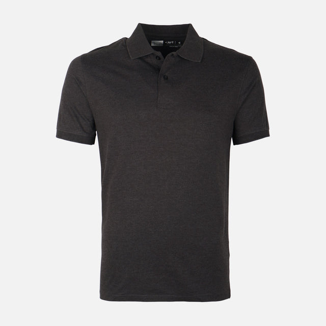 Men Basic Short Sleeve Jersey Polo T-Shirt