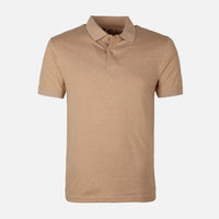 Men Basic Short Sleeve Jersey Polo
