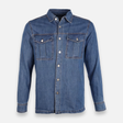 Men Denim Shirt Long Sleeve