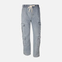 Men Denim Cargo Jogger