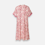 Rayon Pocket Middi Gown Short Sleeve