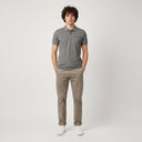 Men Basic Pique Polo T-Shirt Short Sleeve