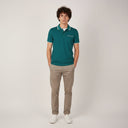 Men Basic Pique Polo T-Shirt Short Sleeve