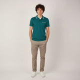 Men Basic Pique Polo T-Shirt Short Sleeve