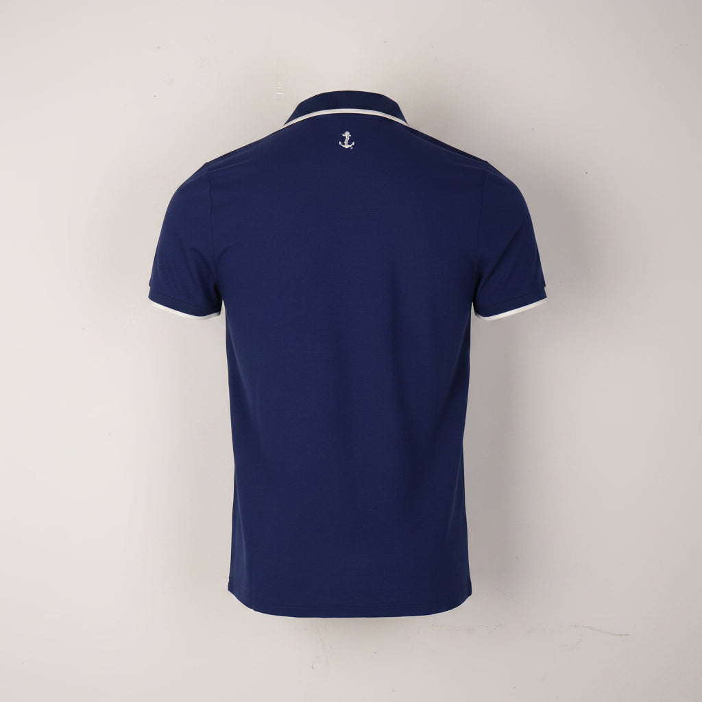 Men Pique Polo T-Shirt Short Sleeve