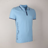 Men Pique Polo T-Shirt Short Sleeve