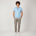 Men Pique Polo T-Shirt Short Sleeve