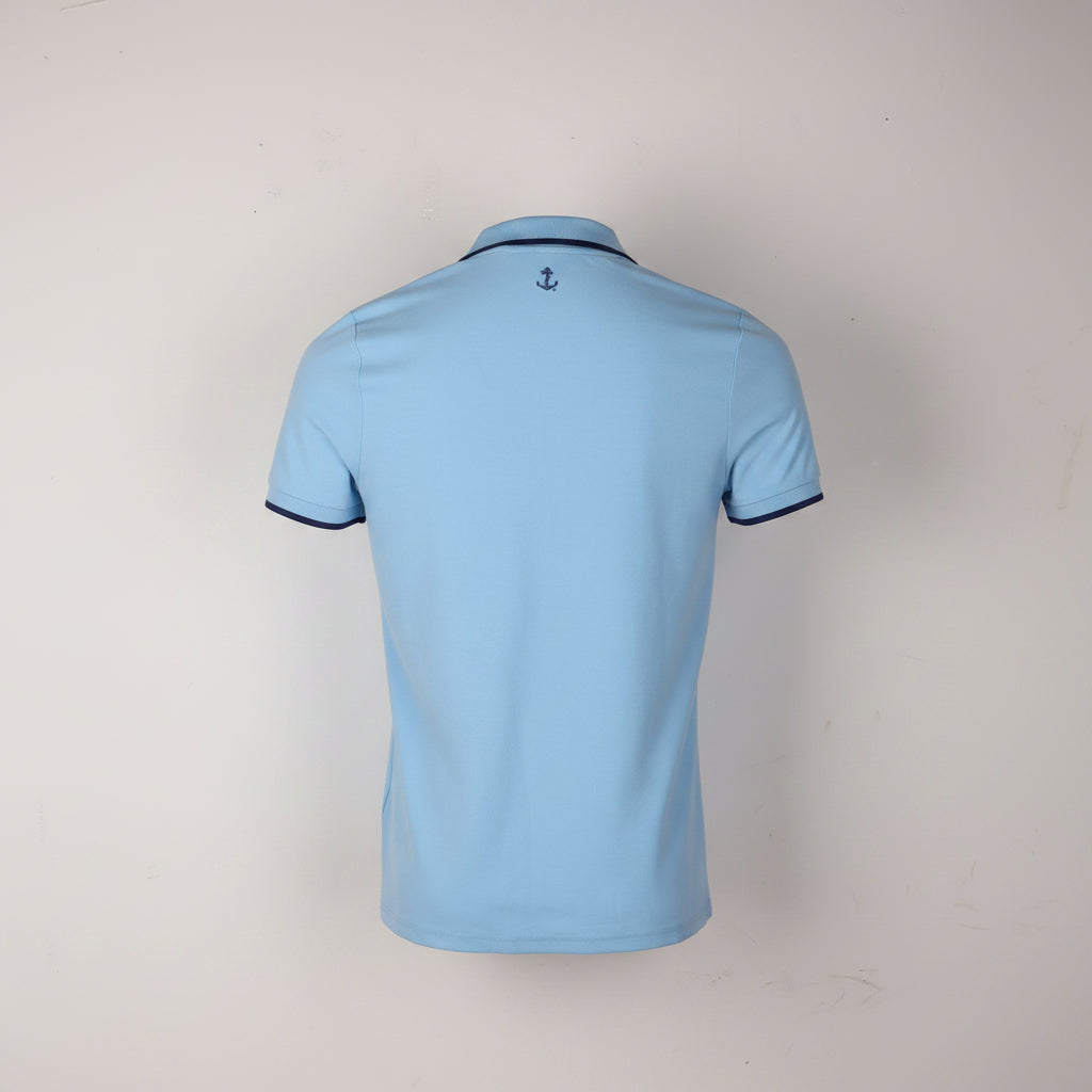 Men Pique Polo T-Shirt Short Sleeve