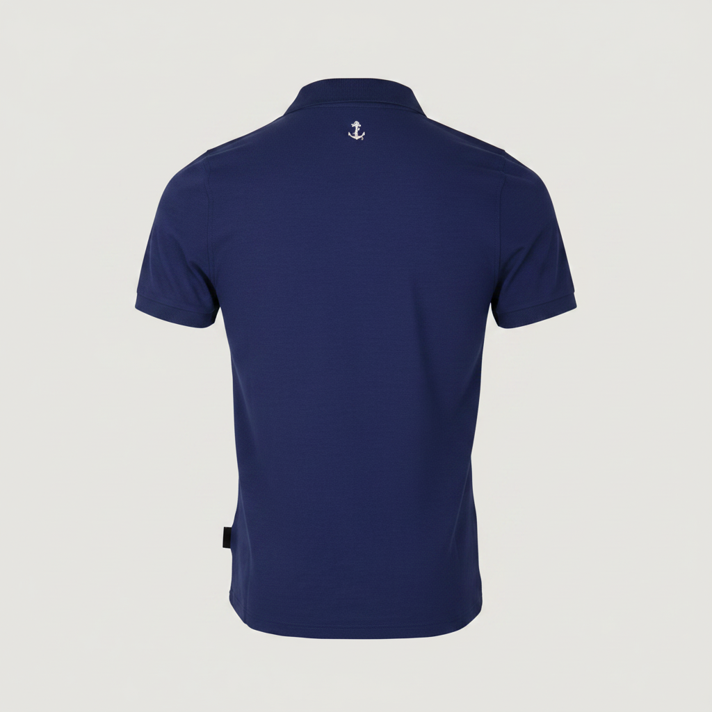 Men Pique Polo T-Shirt Short Sleeve