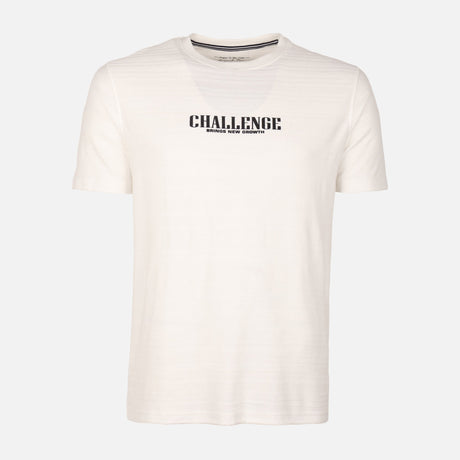 Men Structured T-Shirt Short Sleeve