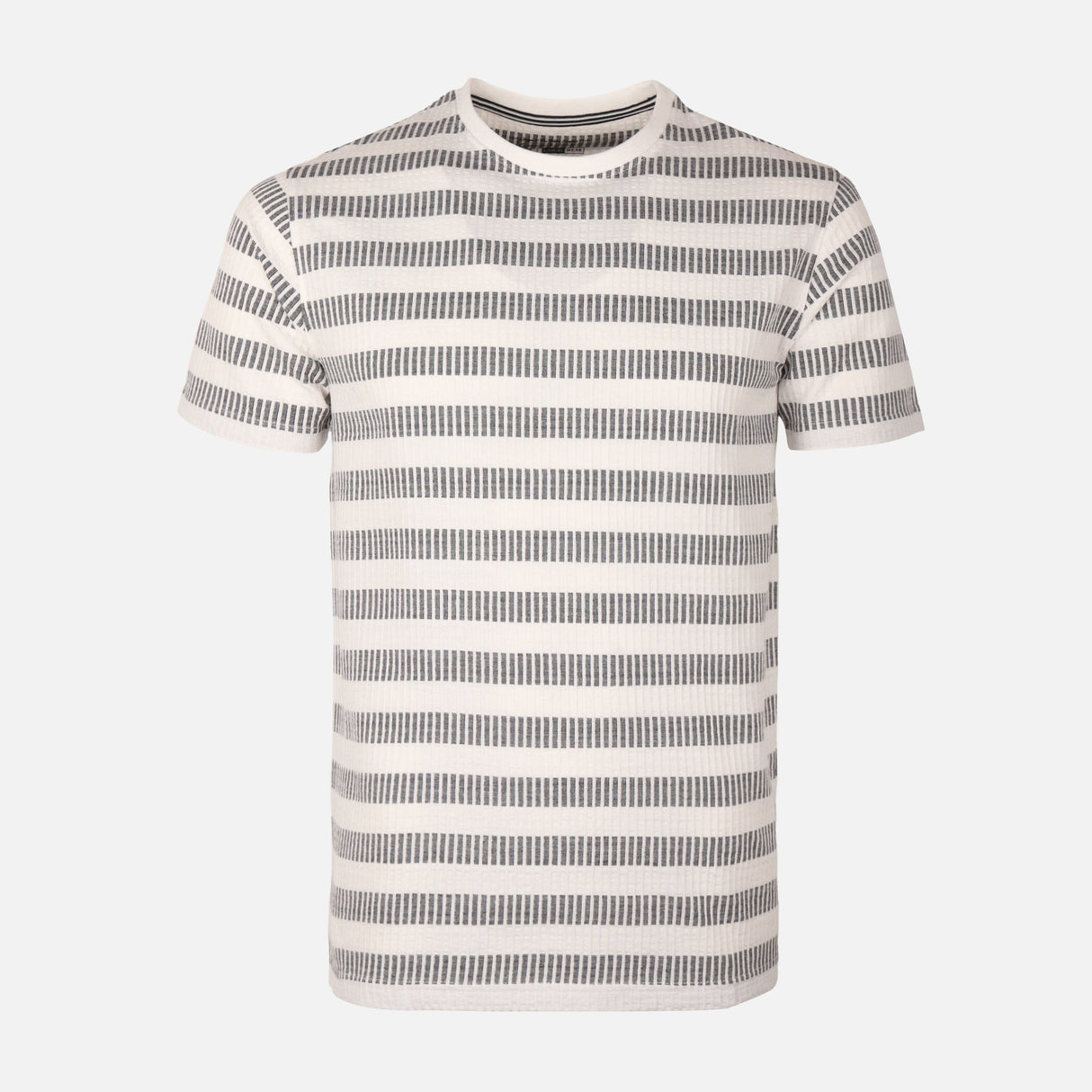 Men Structured T-Shirt Short Sleeve