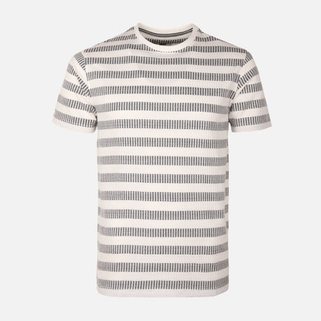 Men Structured T-Shirt Short Sleeve