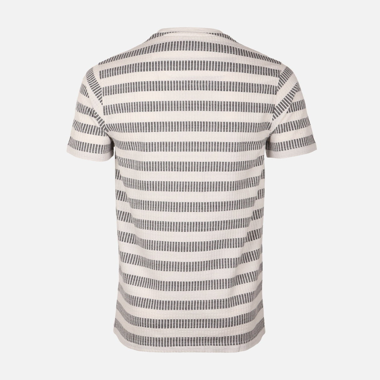 Men Structured T-Shirt Short Sleeve