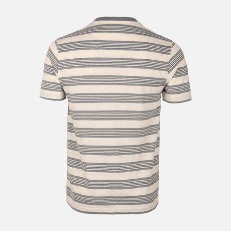 Men Structured T-Shirt Short Sleeve