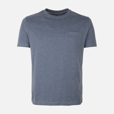 Men Structured Pocket T-Shirt Short Sleeve