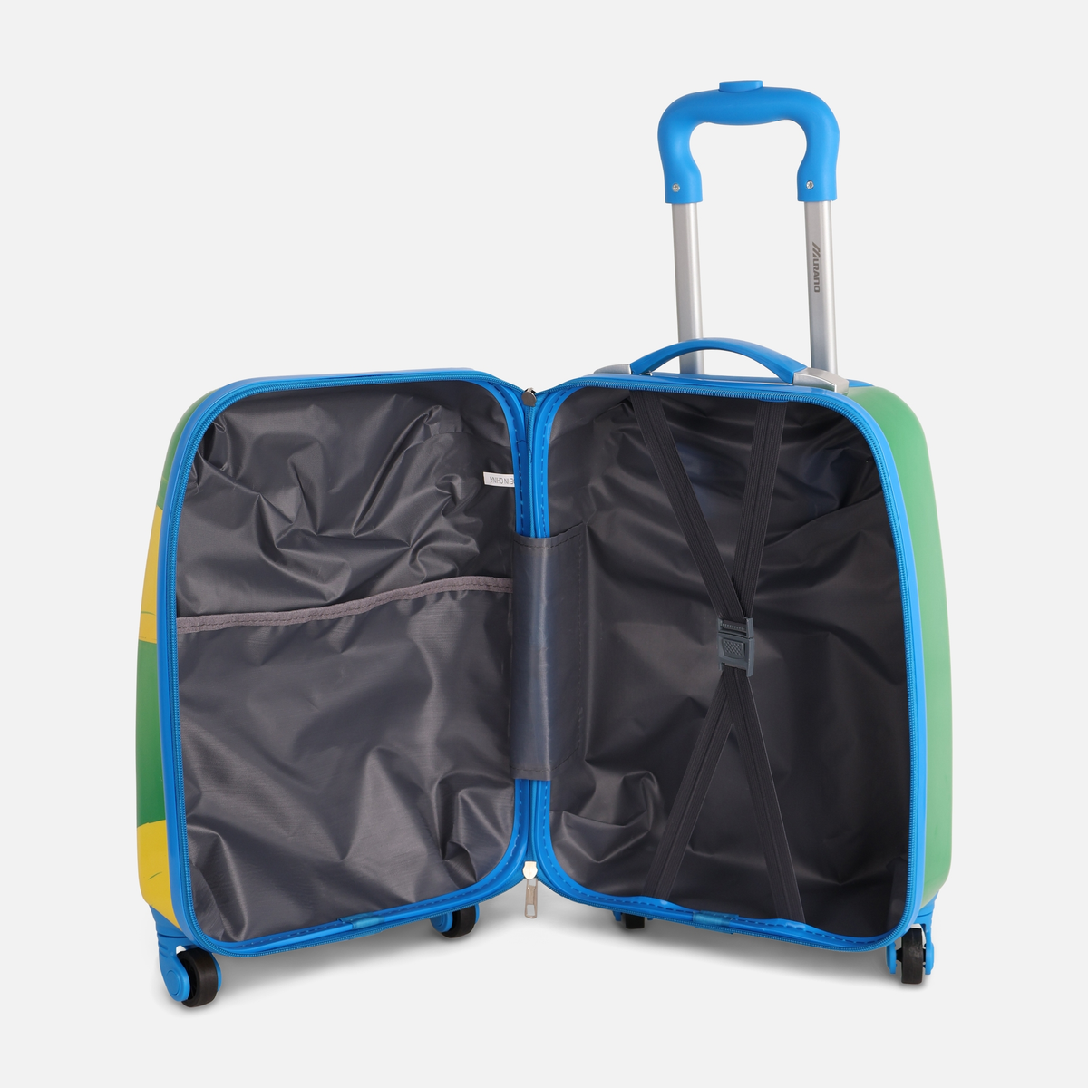 Kids Trolley Suitcase 18 Inch with Football Print